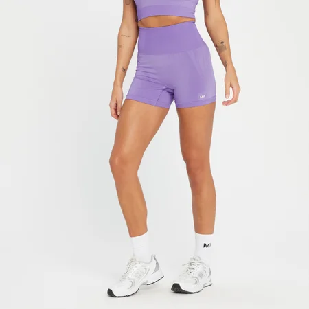 MP Women's Tempo Tonal Seamless Booty Shorts - Electric Lilac
