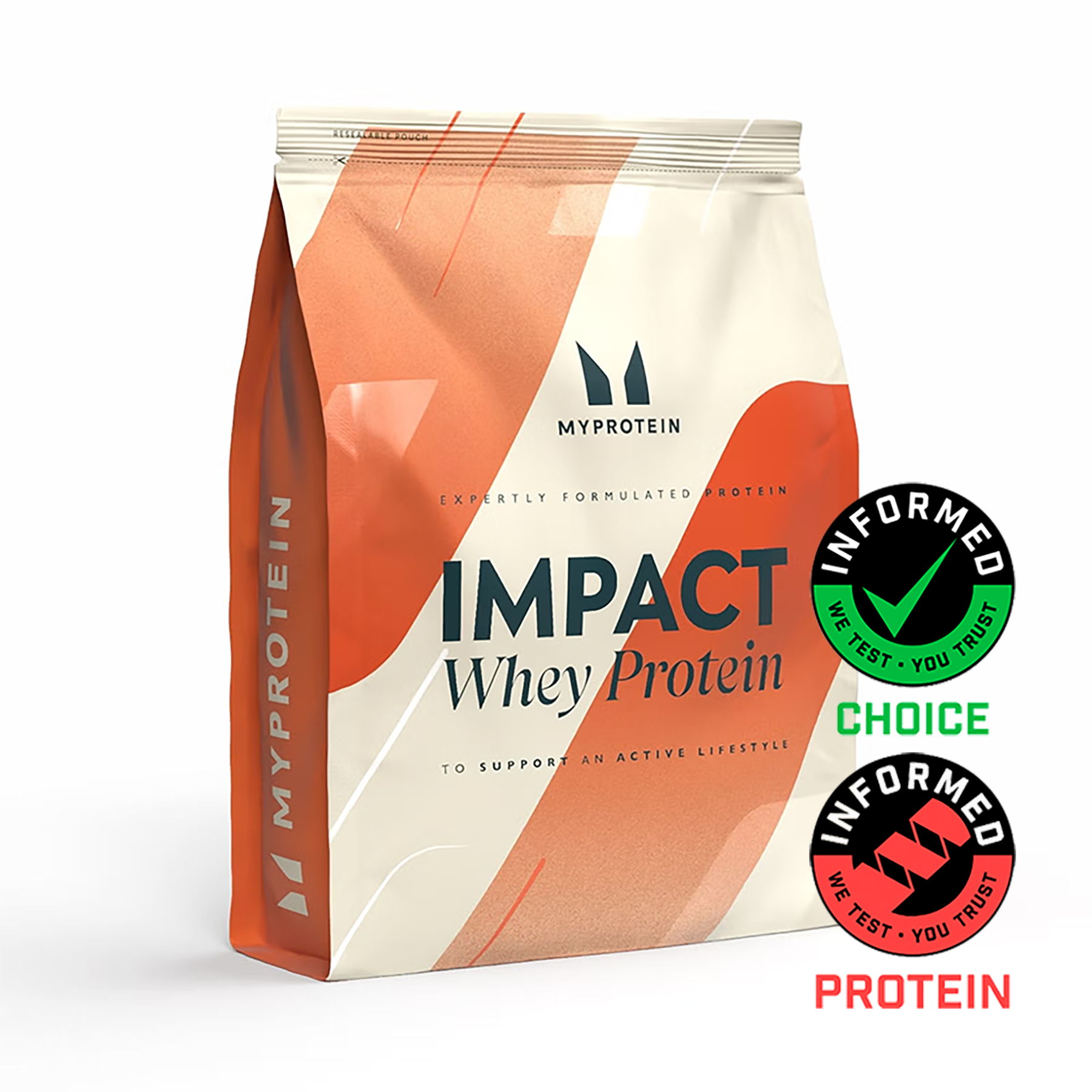 Impact Whey Protein Powder - 500g - Salted Caramel Image 1