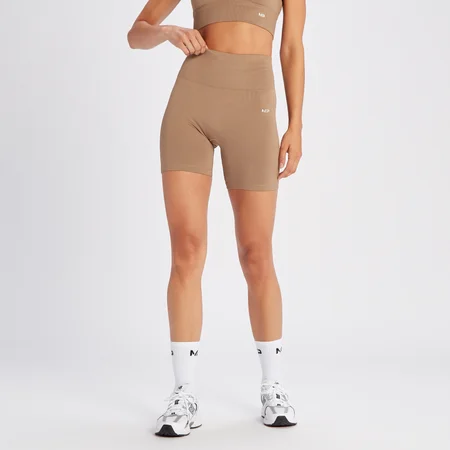 MP Women's Shape Seamless Cycling Shorts - Toffee