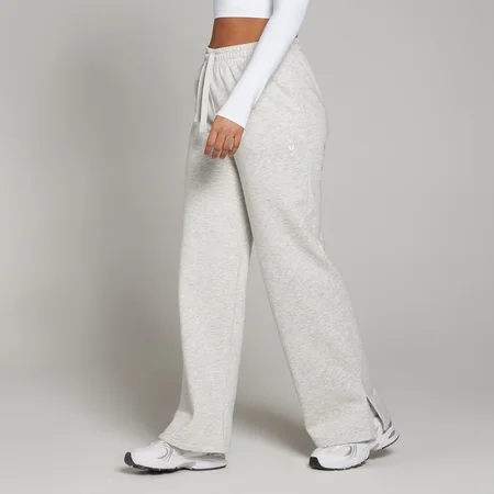 MP Women's Basics Straight Leg Joggers - Light Grey Marl