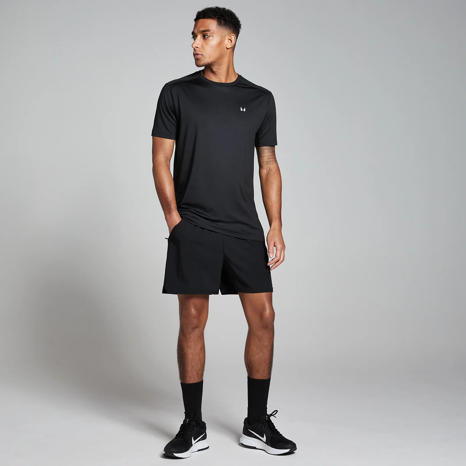 MP Men's Velocity Short Sleeve T-Shirt - Black - S Image 3