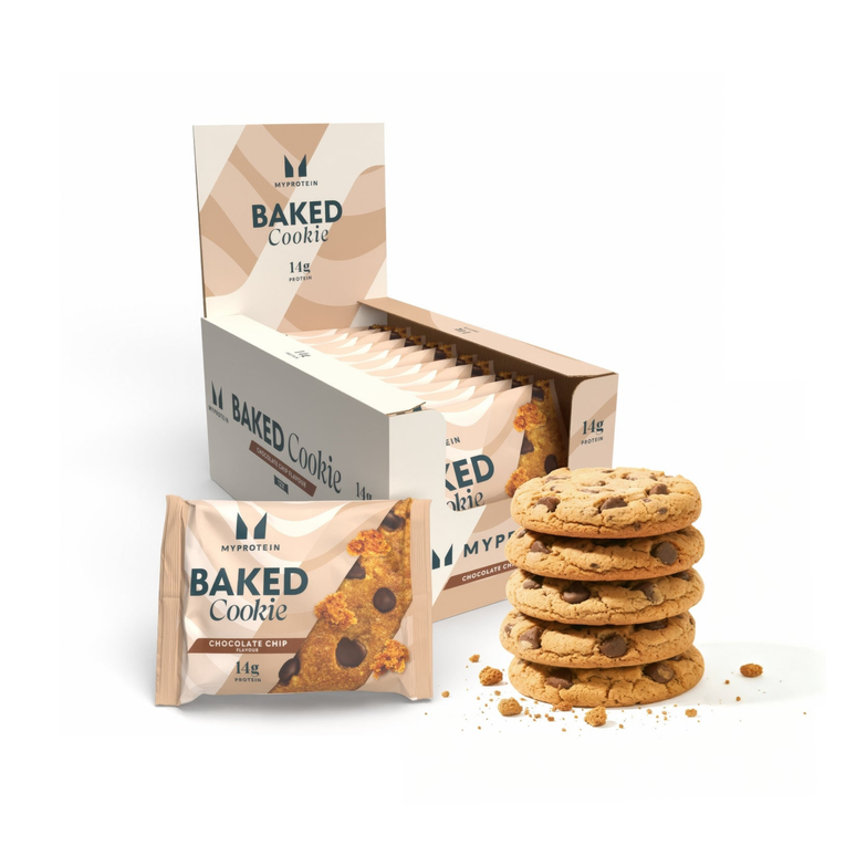 Baked Protein Cookie - 12 x 75g - Chocolate Chip