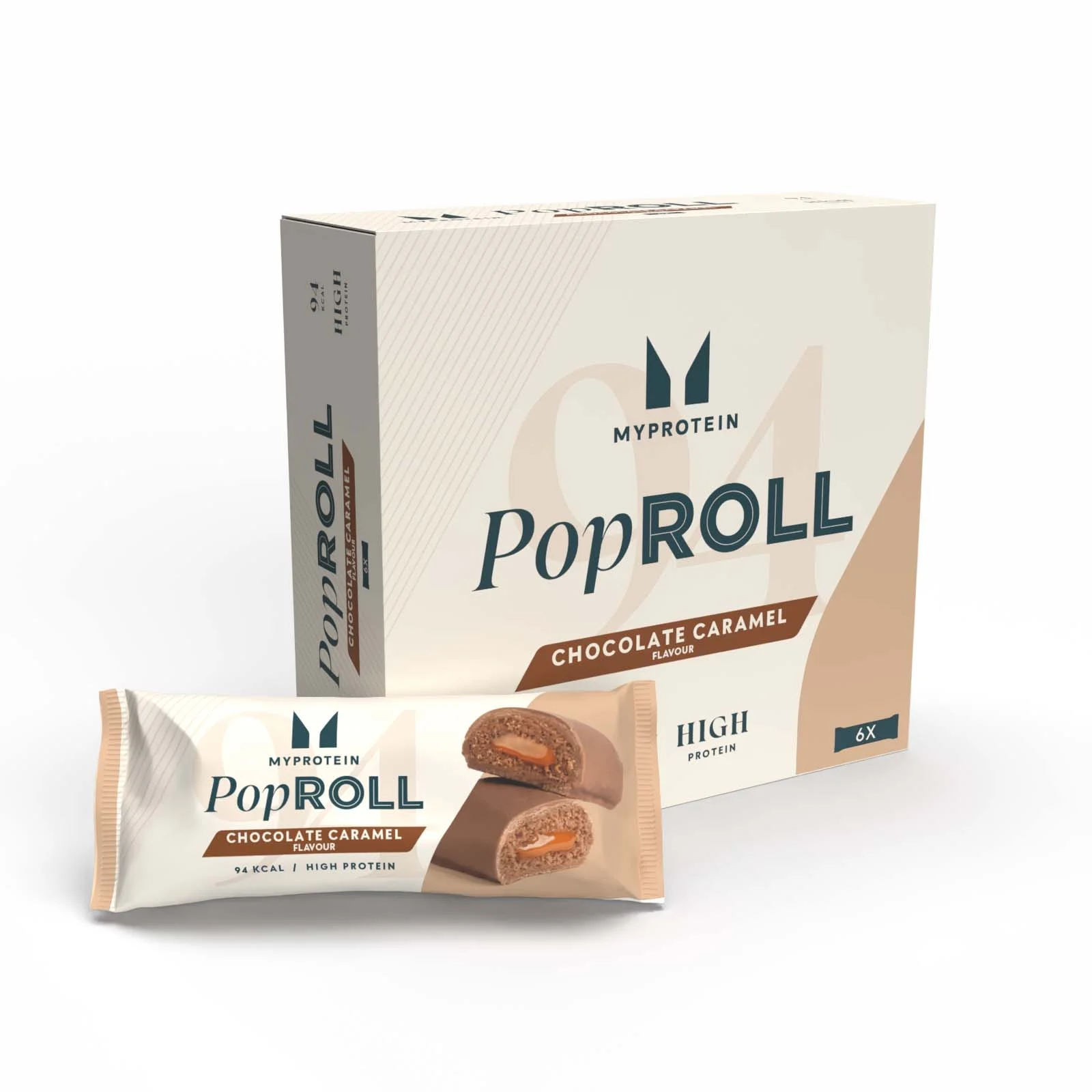 Pop Rolls - 6 x 27g - Chocolate Caramel Image 1