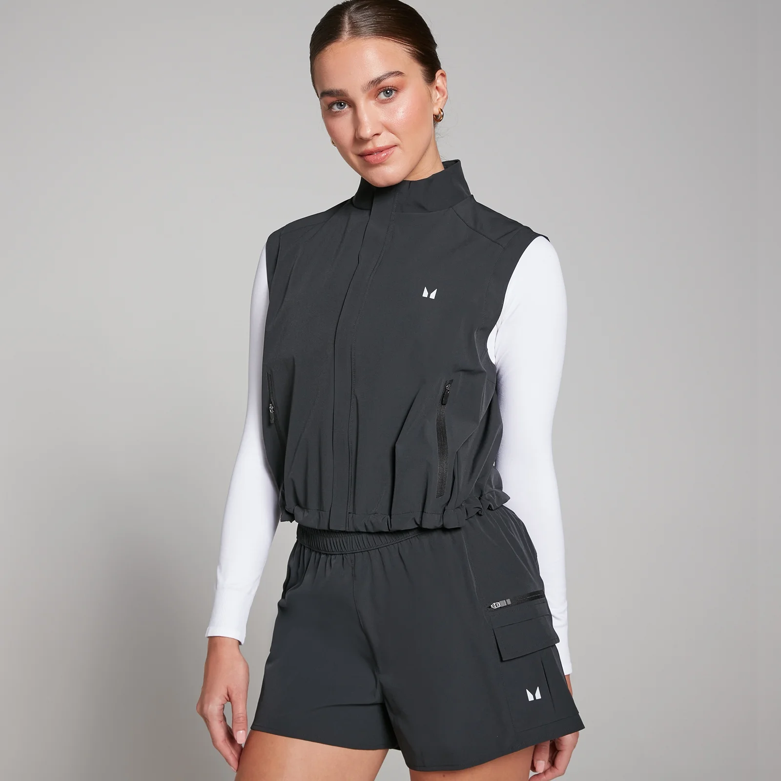 MP Women's Velocity Lightweight Gilet - Black - XS Image 1
