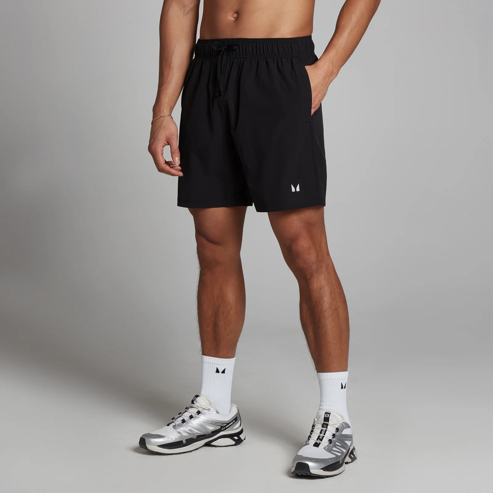 MP Men's Woven Training 7" Shorts - Black - XS Image 1