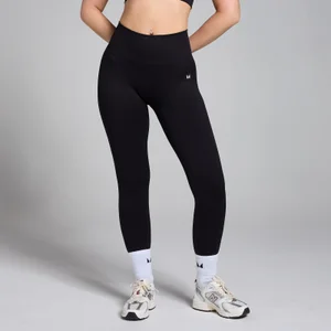 MP Women's Shape Seamless Leggings - Black - Size XXS
