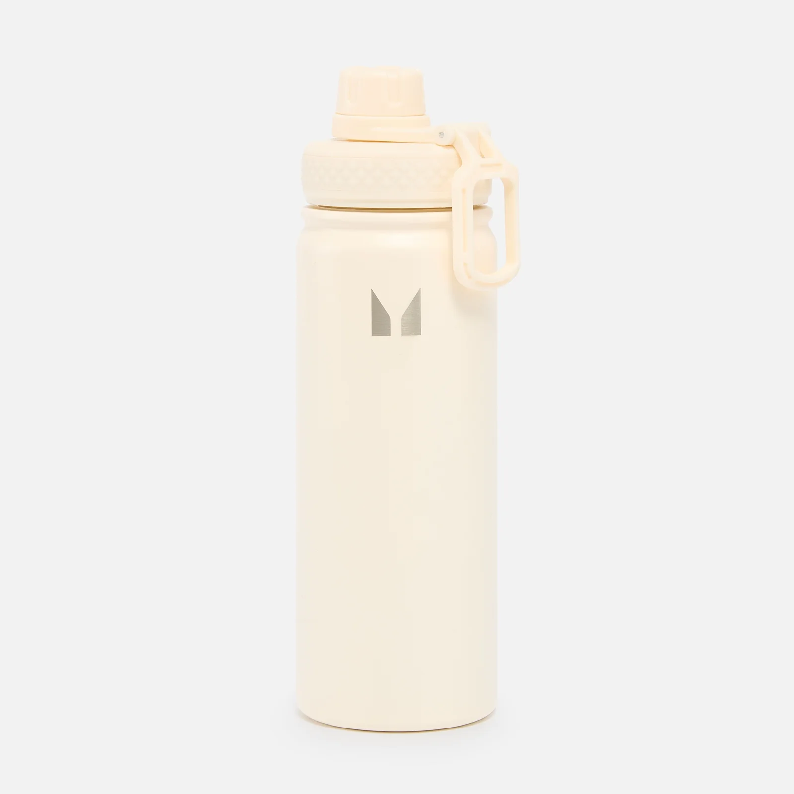 Medium Metal Water Bottle - Natural Cream Image 1