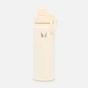 Medium Metal Water Bottle - Natural Cream