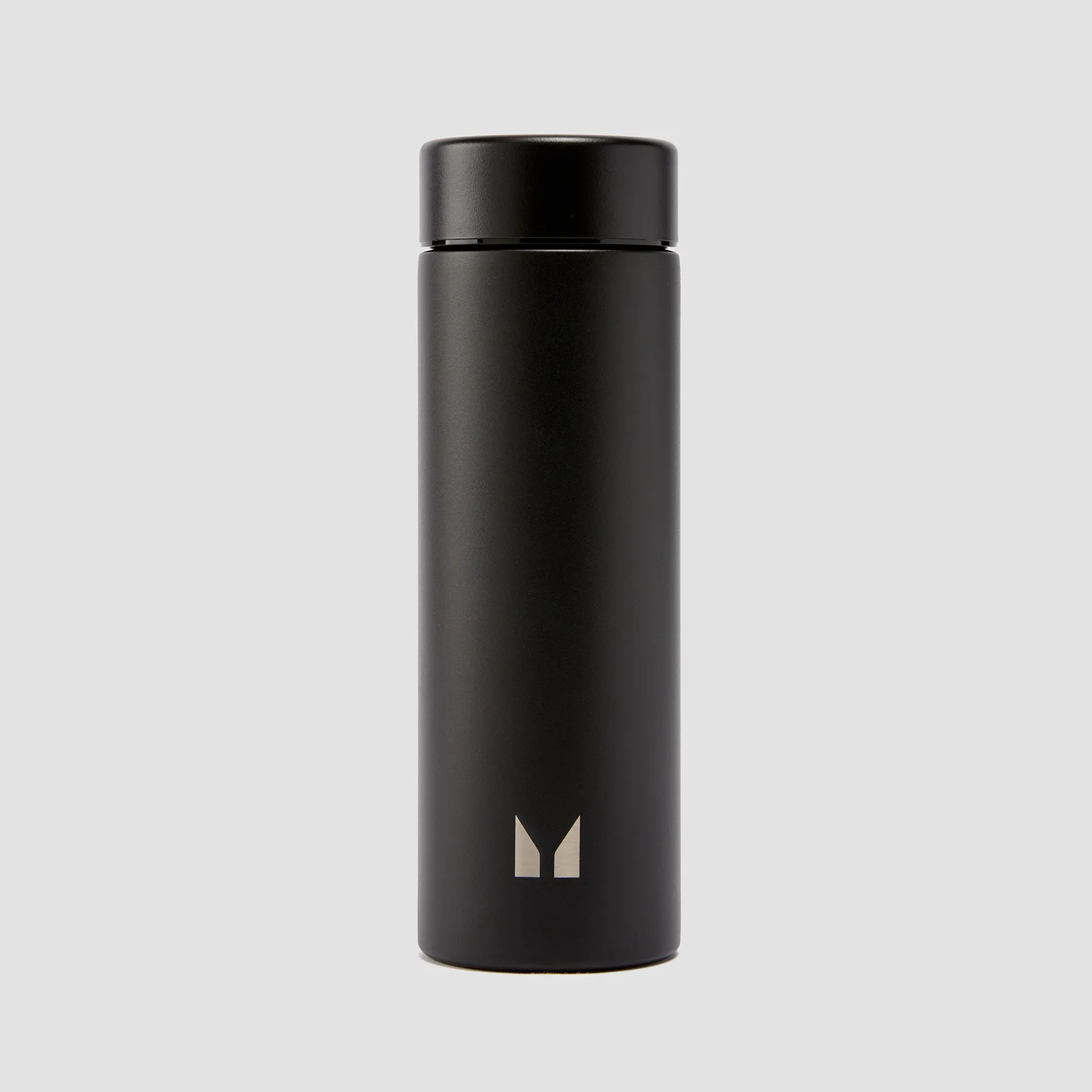 Large Metal Water Bottle - Black Image 1