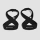 Myprotein Figure of 8 Lifting Straps - Black