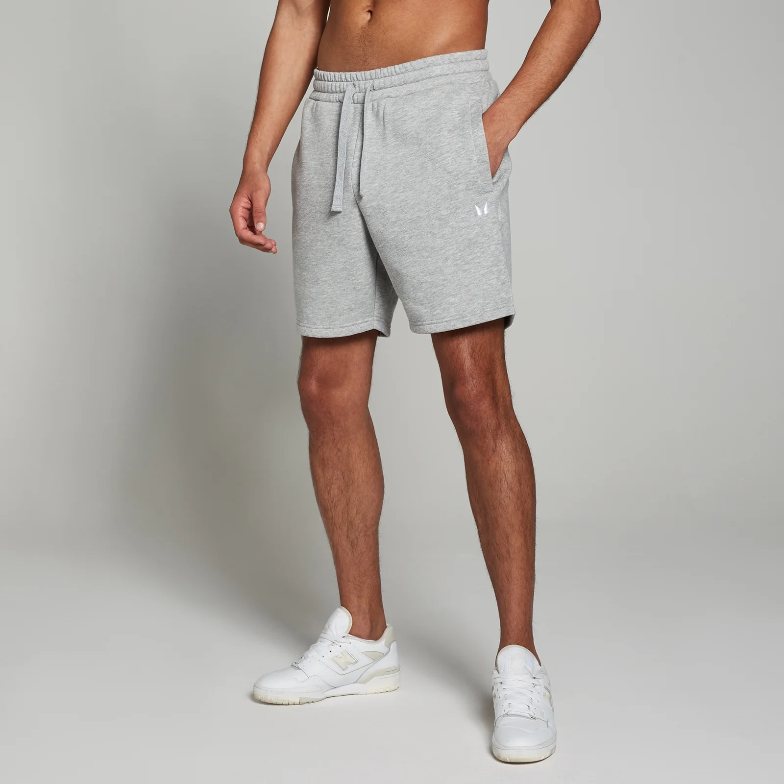 MP Men's Rest Day Sweatshorts - Grey Marl - XXS Image 1