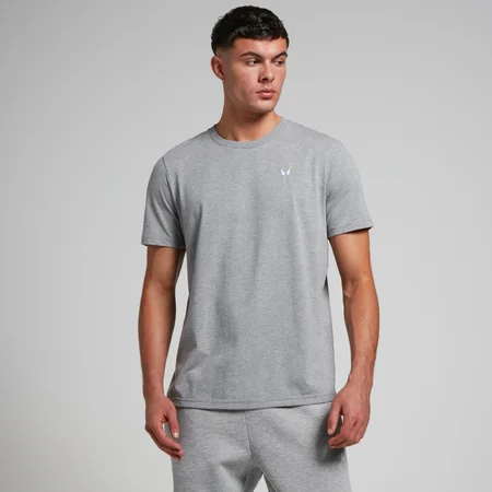 MP Men's Rest Day Short Sleeve T-Shirt - Grey Marl