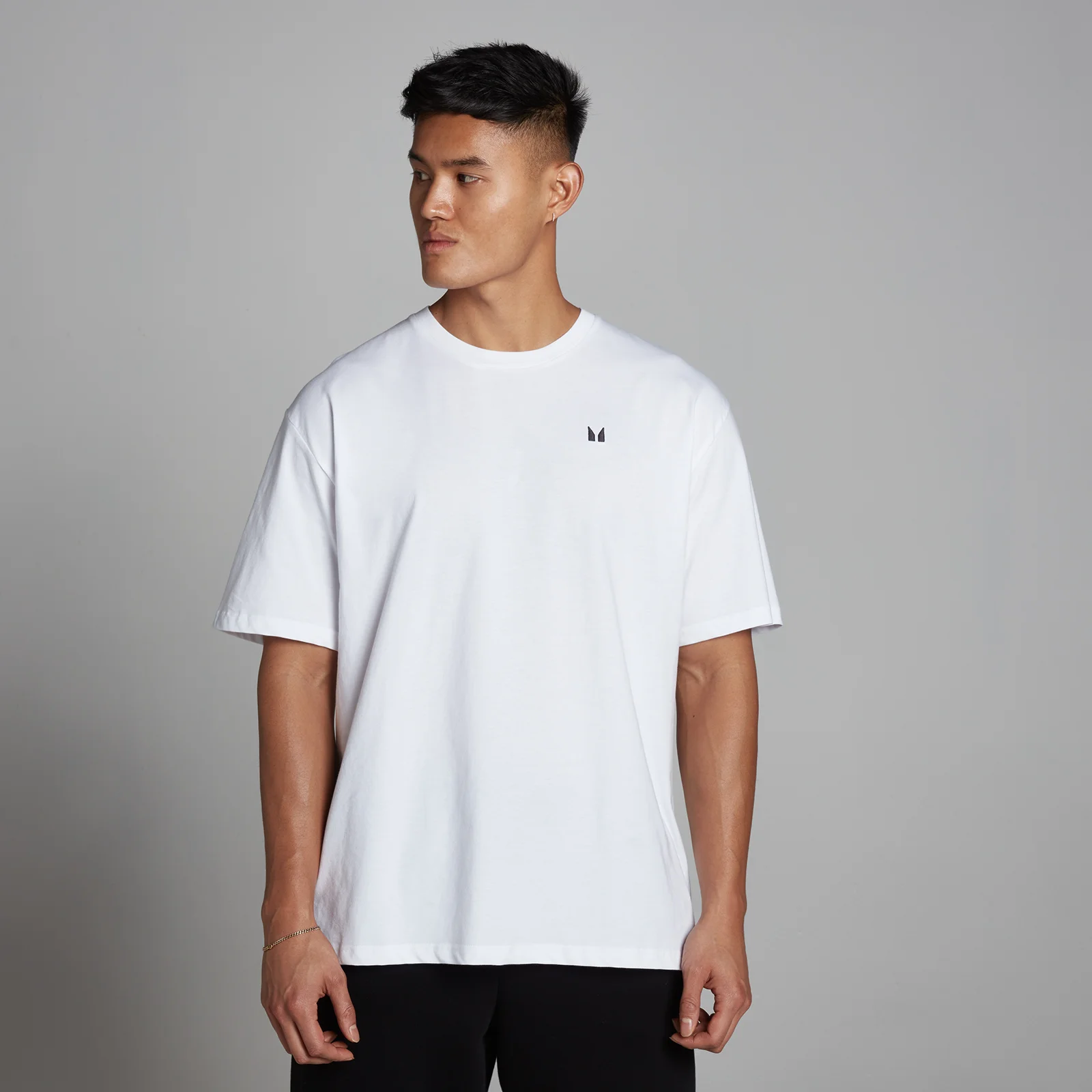 MP Men's Rest Day Oversized T-Shirt - White - M Image 1