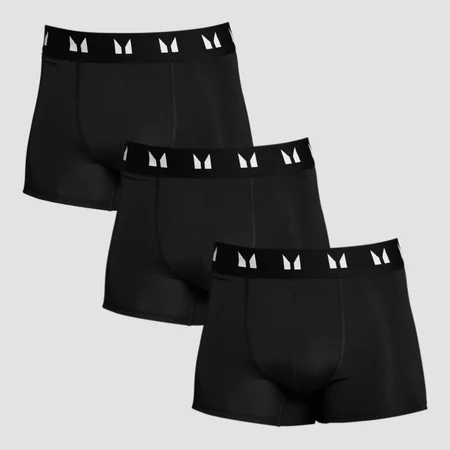 MP Men's Technical Boxers (3 Pack) - Black