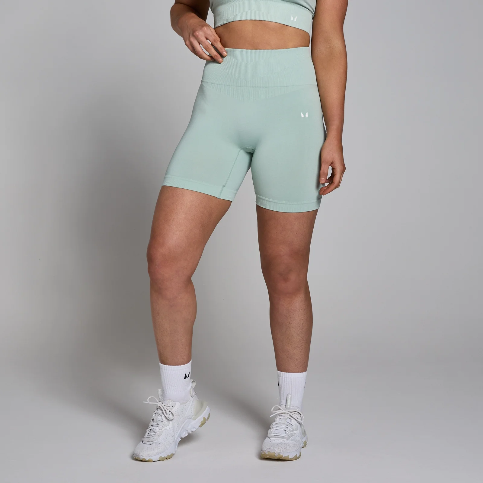 MP Women's Tempo Seamless Shorts - Fresh Mint - L Image 1
