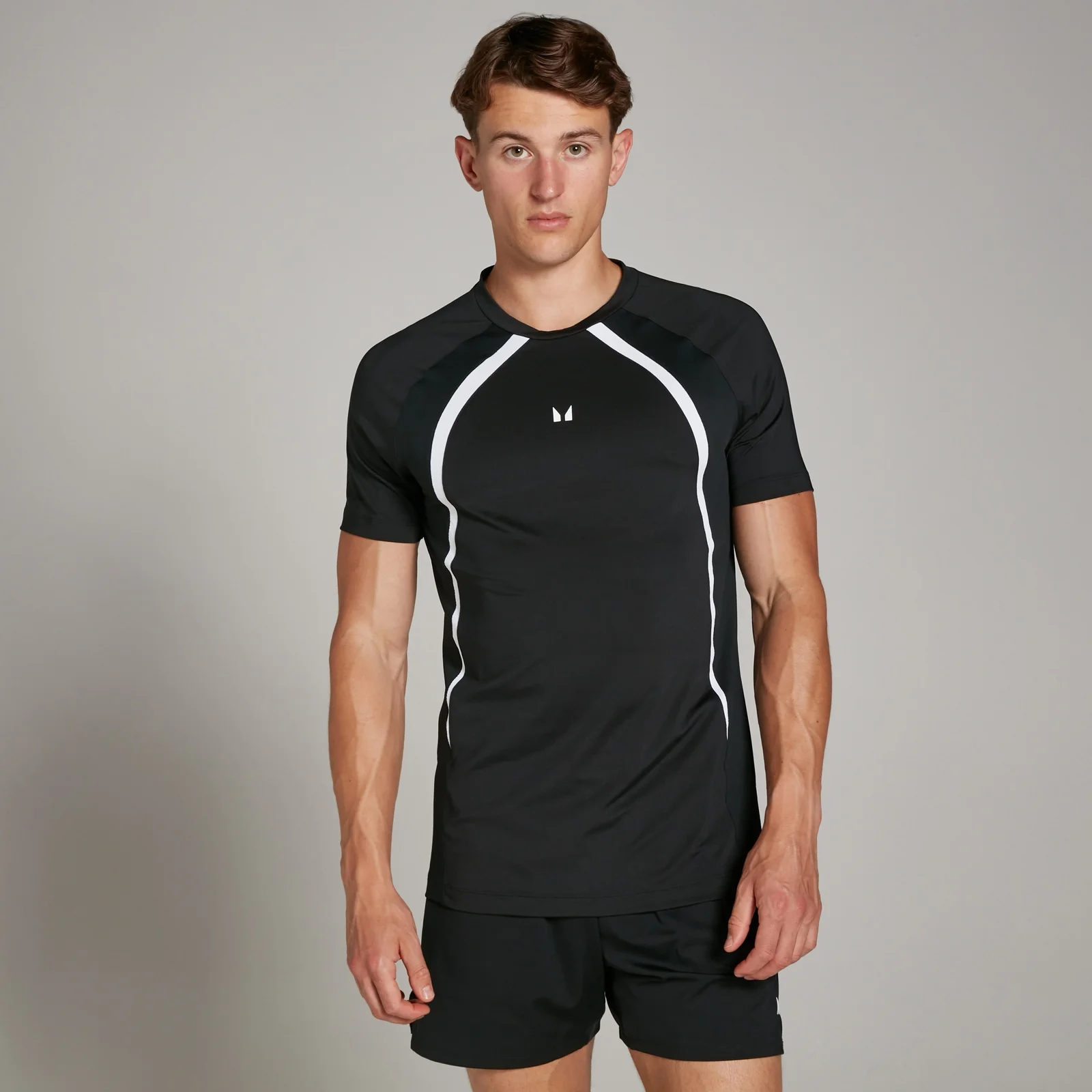 MP Men's Tempo Panel T-Shirt - Black - XS Image 1