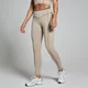 MP Women's Tempo Contrast Texture Leggings - Cashmere