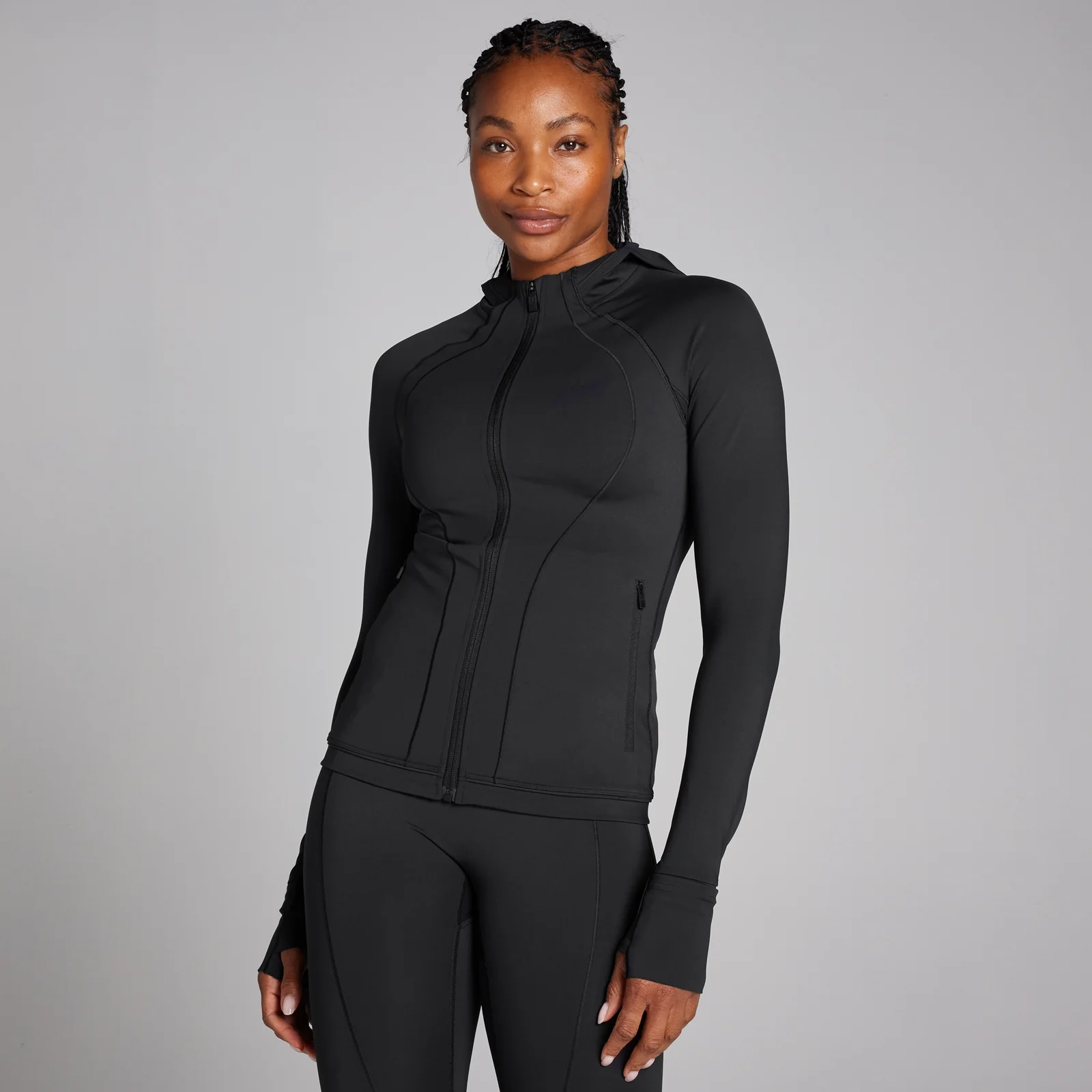MP Women's Tempo Ultra Hooded Jacket - Black - XS Image 1