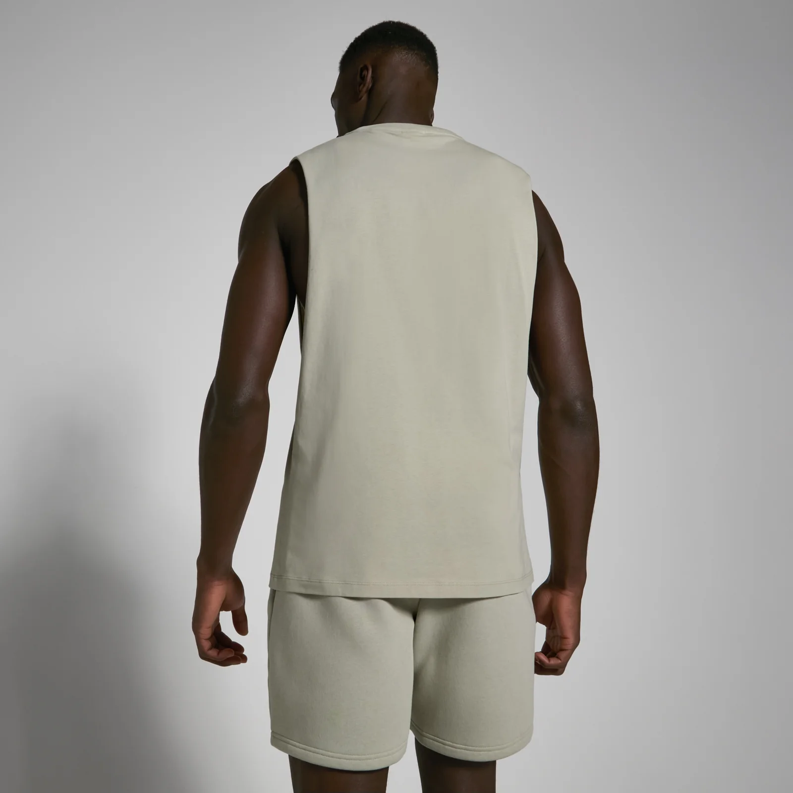 MP Men's Rest Day Drop Armhole Tank - Stone - S Image 2