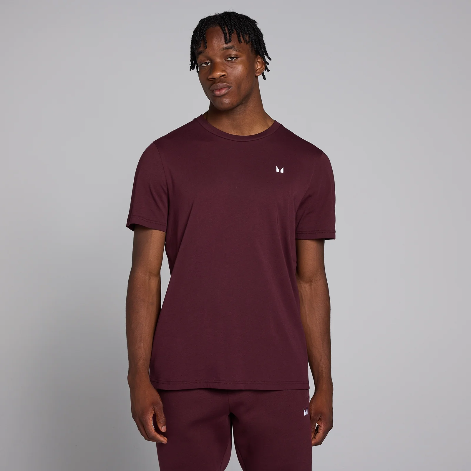 MP Men's Rest Day Short Sleeve T-Shirt - Deep Berry - L Image 1