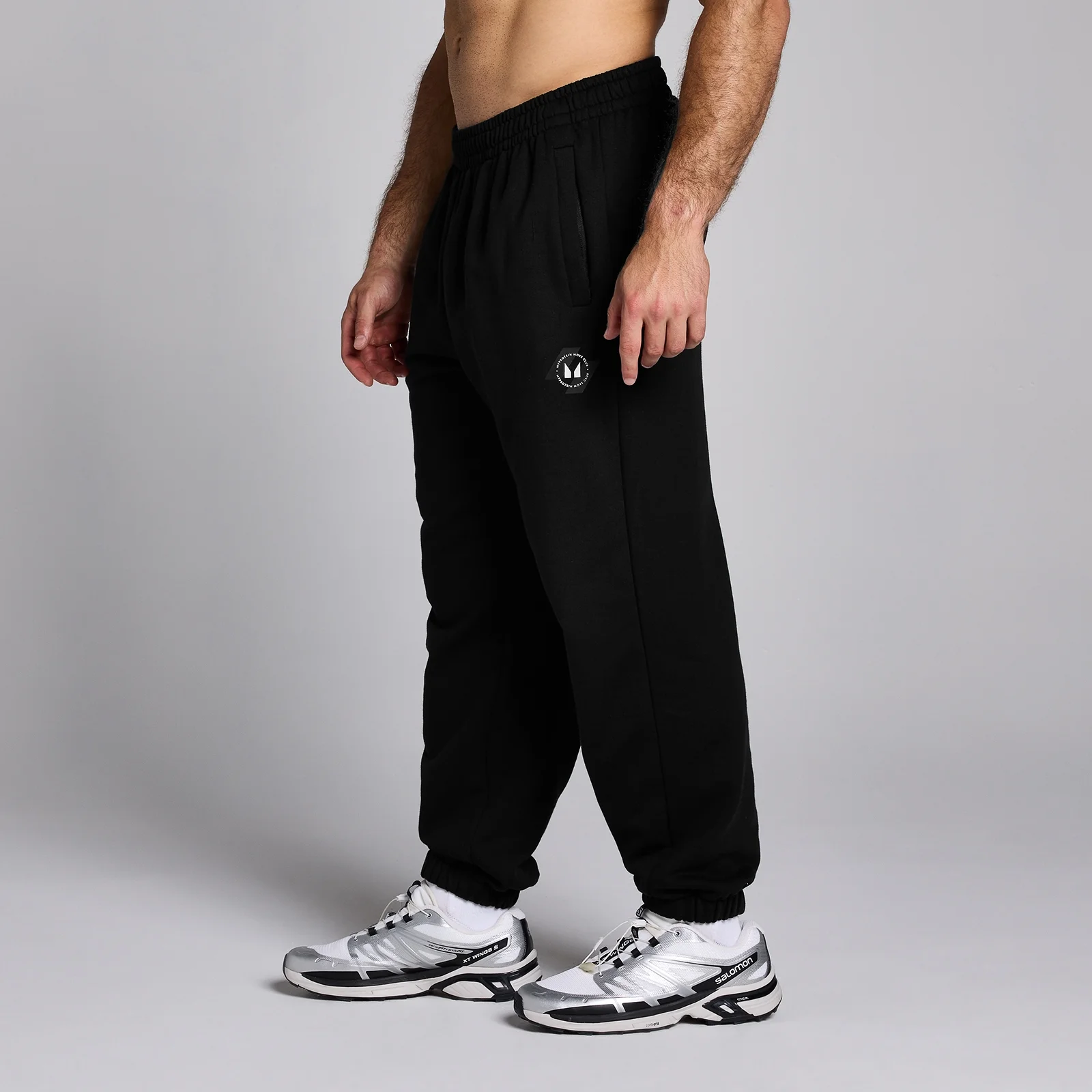 MP Men's Tempo Oversized Joggers - Black - L Image 1