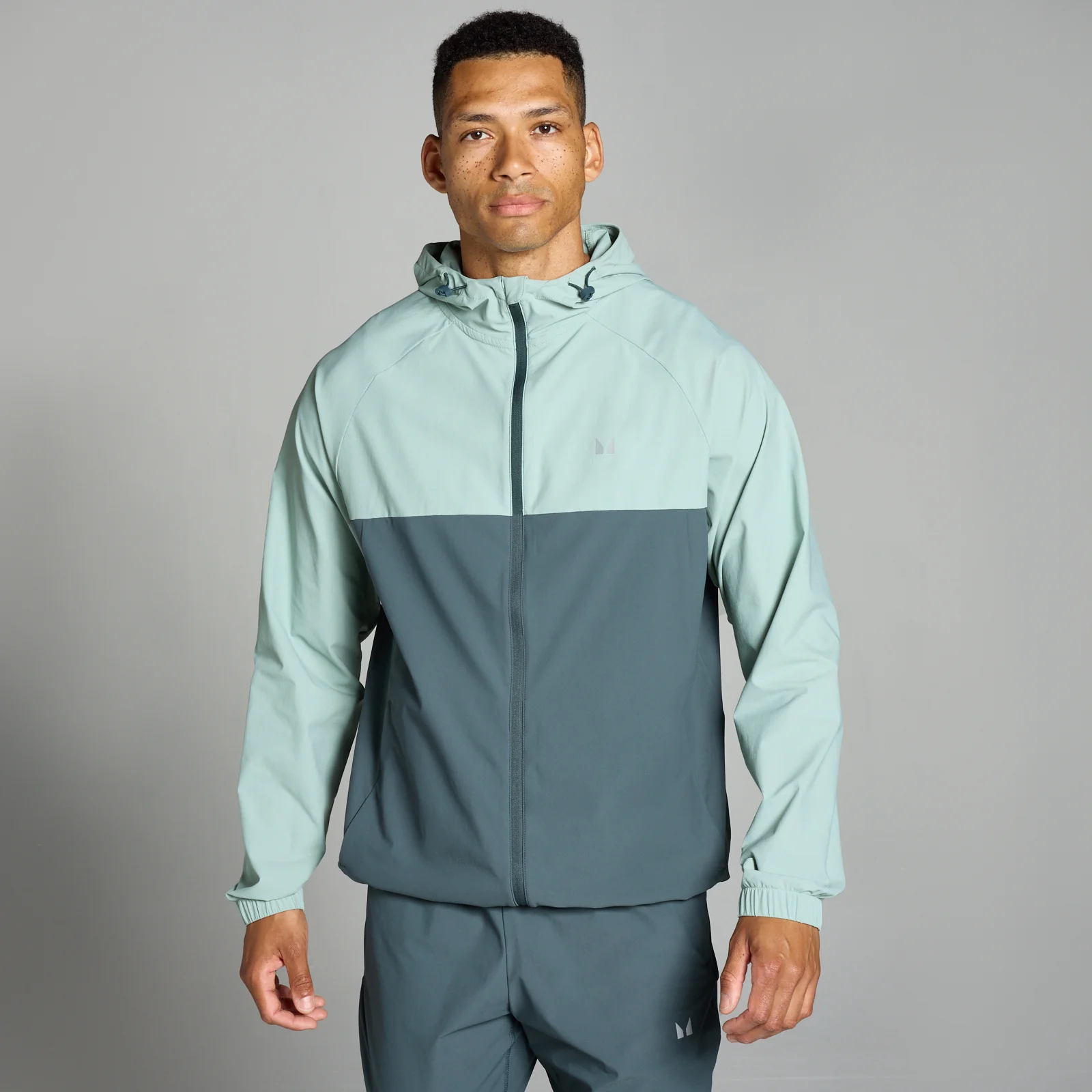 MP Men's Velocity Two Toned Jacket - Dark Slate - XS Image 1
