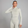 MP Women's Shape Seamless Zip Through Jacket - Ash