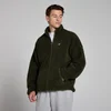 MP Men's Borg Full Zip - Forest Green