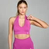 MP Women's Tempo Seamless Halterneck Bra - Violet Pink