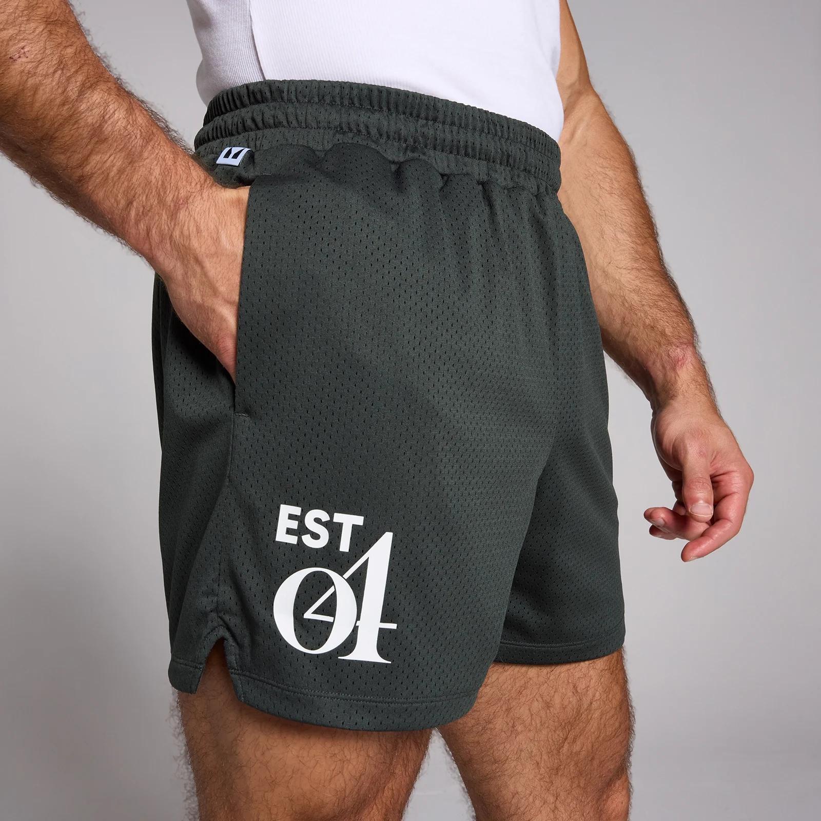 MP Men's Mesh Shorts - Washed Black - XS Image 1