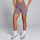 MP Women's Tempo Ruched Front Shorts - Mocha