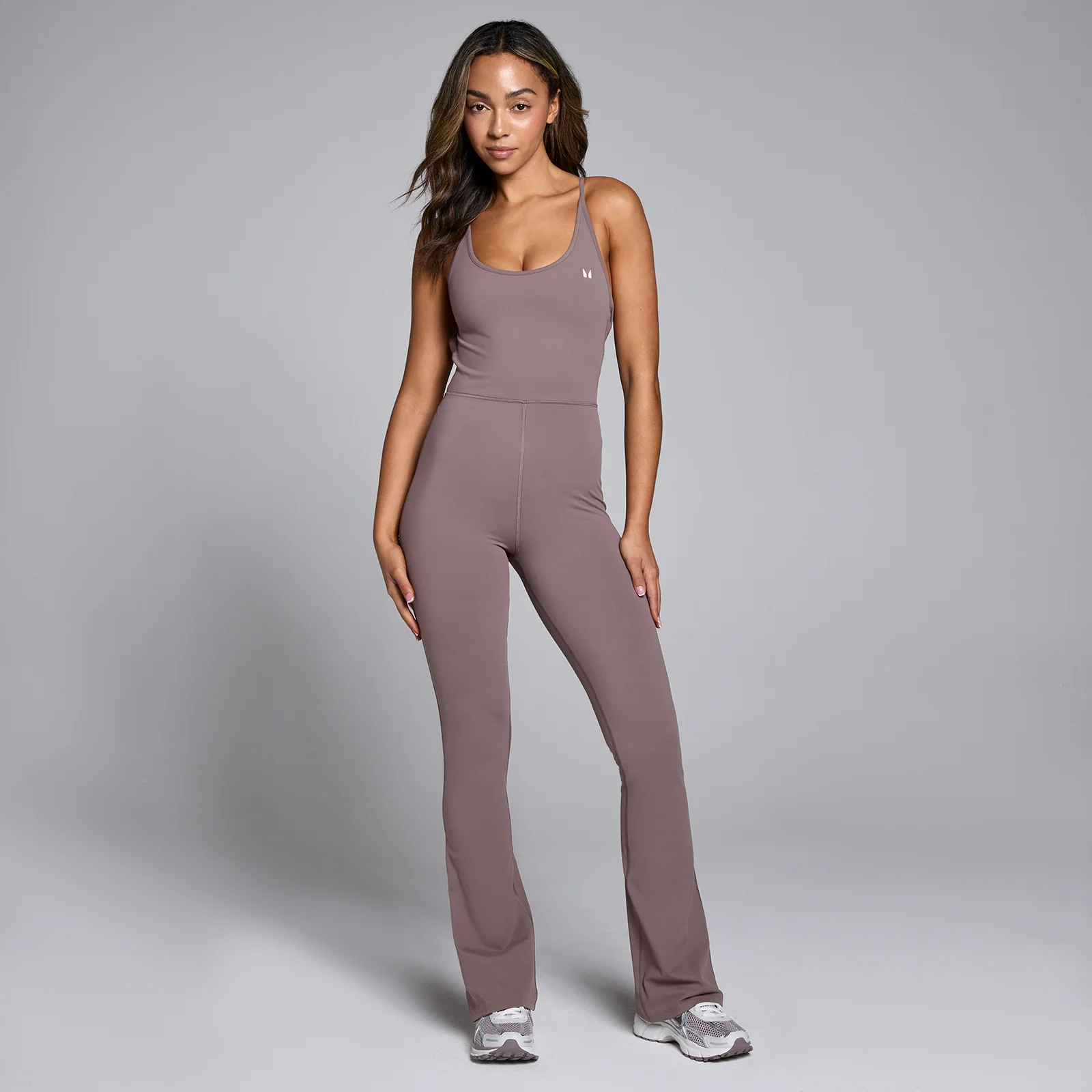 MP Women's Tempo Flared All In One - Mocha - M Image 1