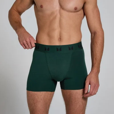 MP Men's Boxers (3 Pack) - Dark Emerald / Deep Sage / True Blue - M Image 7