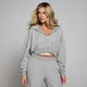 MP Women's Soft Touch Zip Through Hoodie - Grey Marl