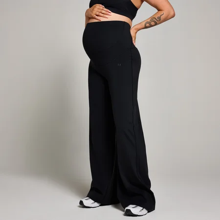 MP Women's Maternity Wide Leg Leggings - Black