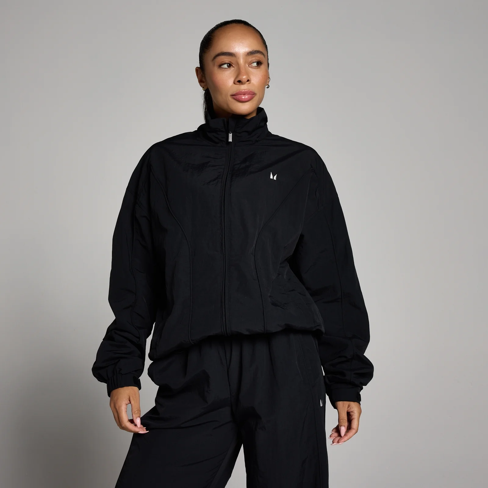 MP Women's Woven Jacket - Black - S Image 1