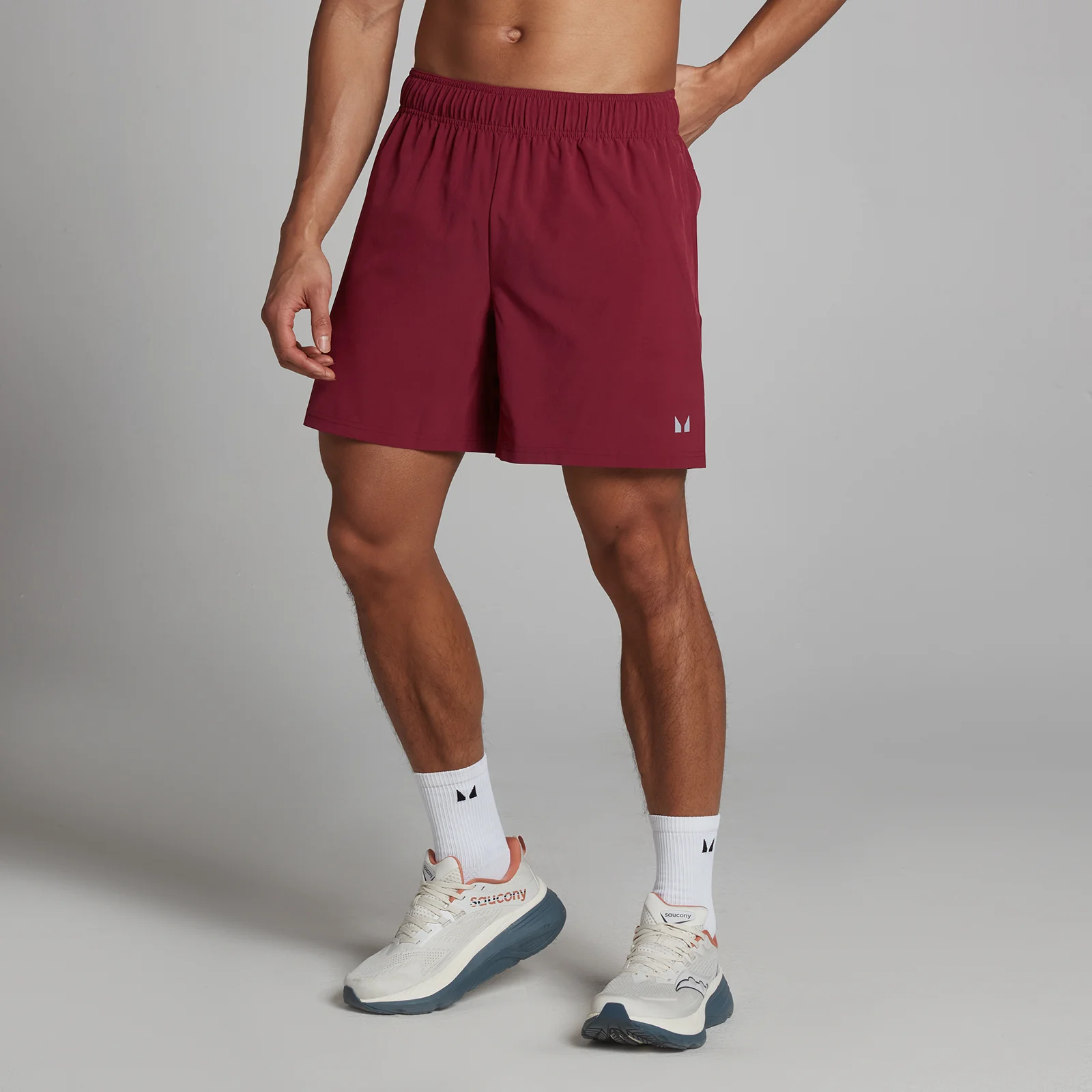 MP Men's Training 7" Woven Short - Heritage Red - XS Image 1