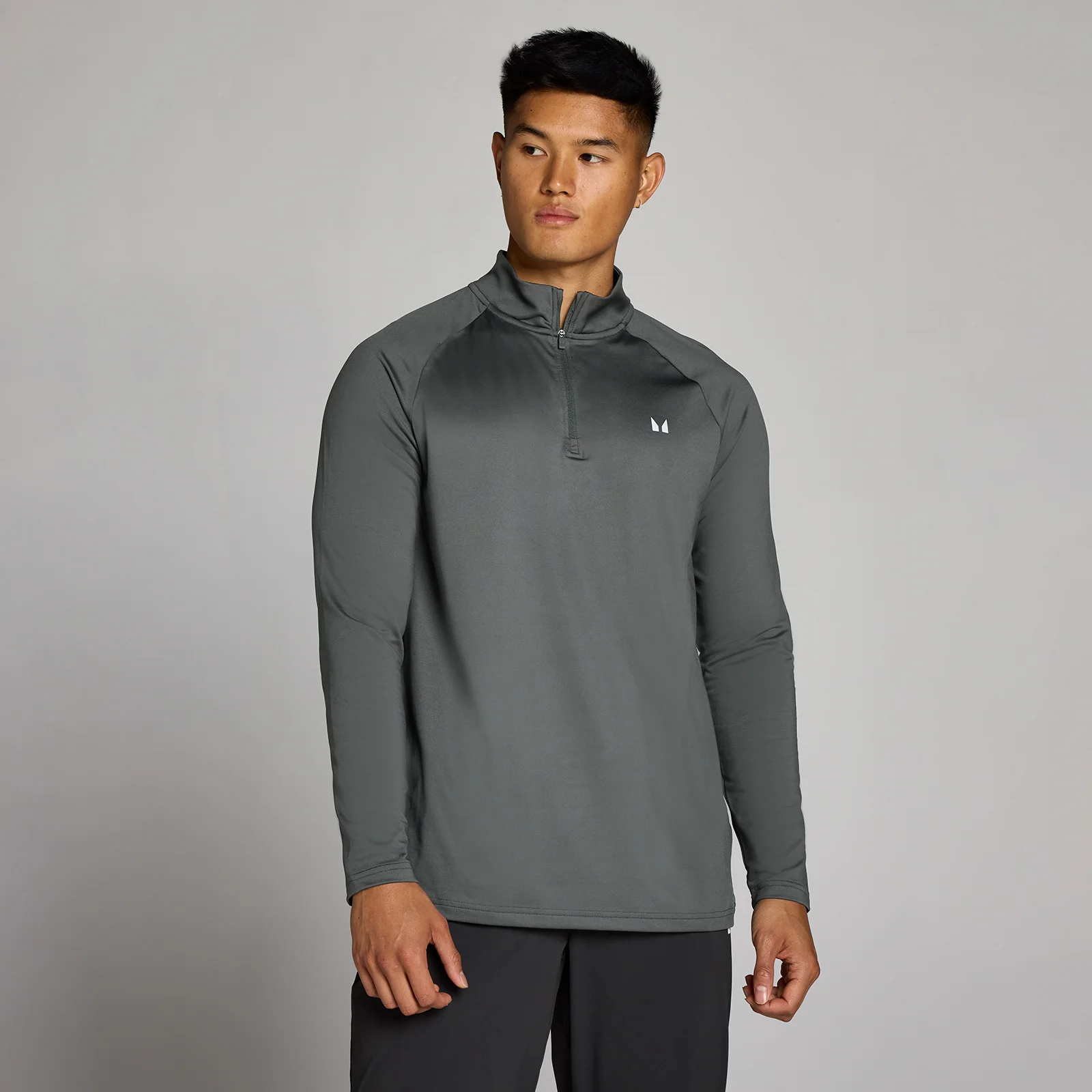 MP Men's Training 1/4 Zip - Dark Grey - M Image 1