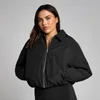 MP Women's Collared Zip Through Jacket - Black