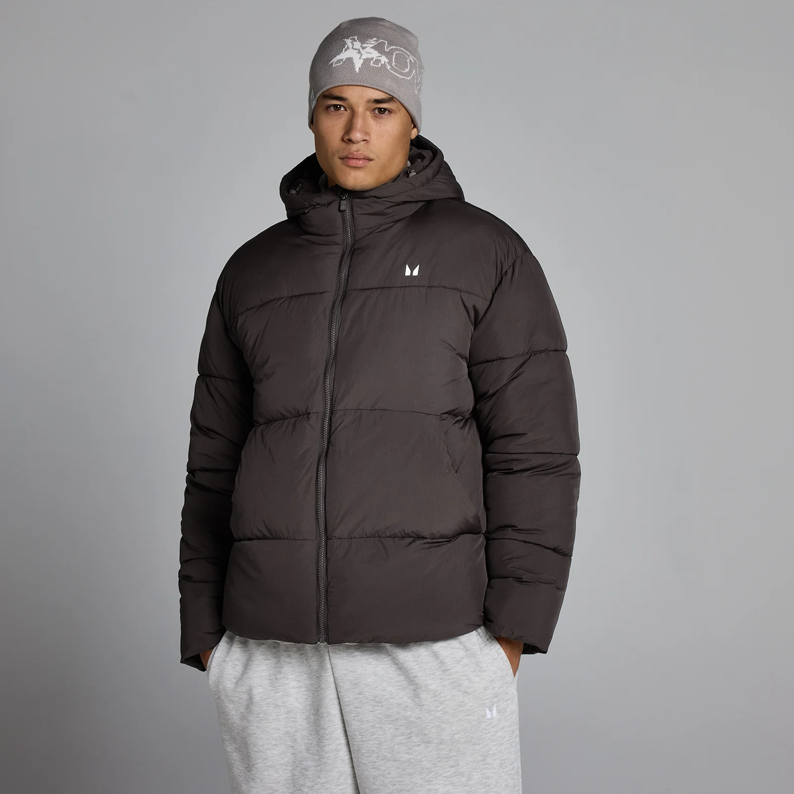 MP Men's Short Puffer Jacket - Cocoa - XS Image 1