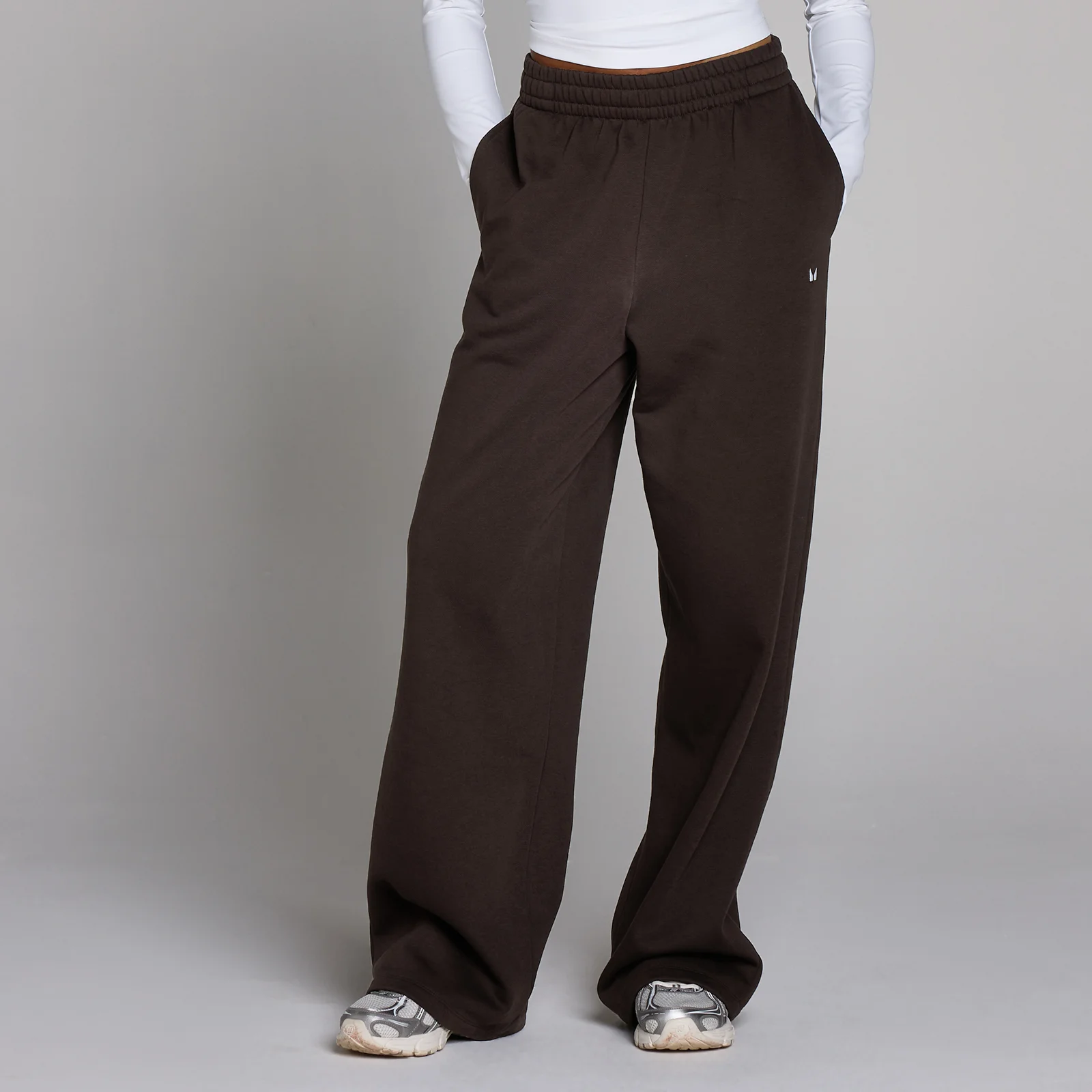 MP Women's Basics Tall Straight Leg Joggers - Cocoa - XS Image 1