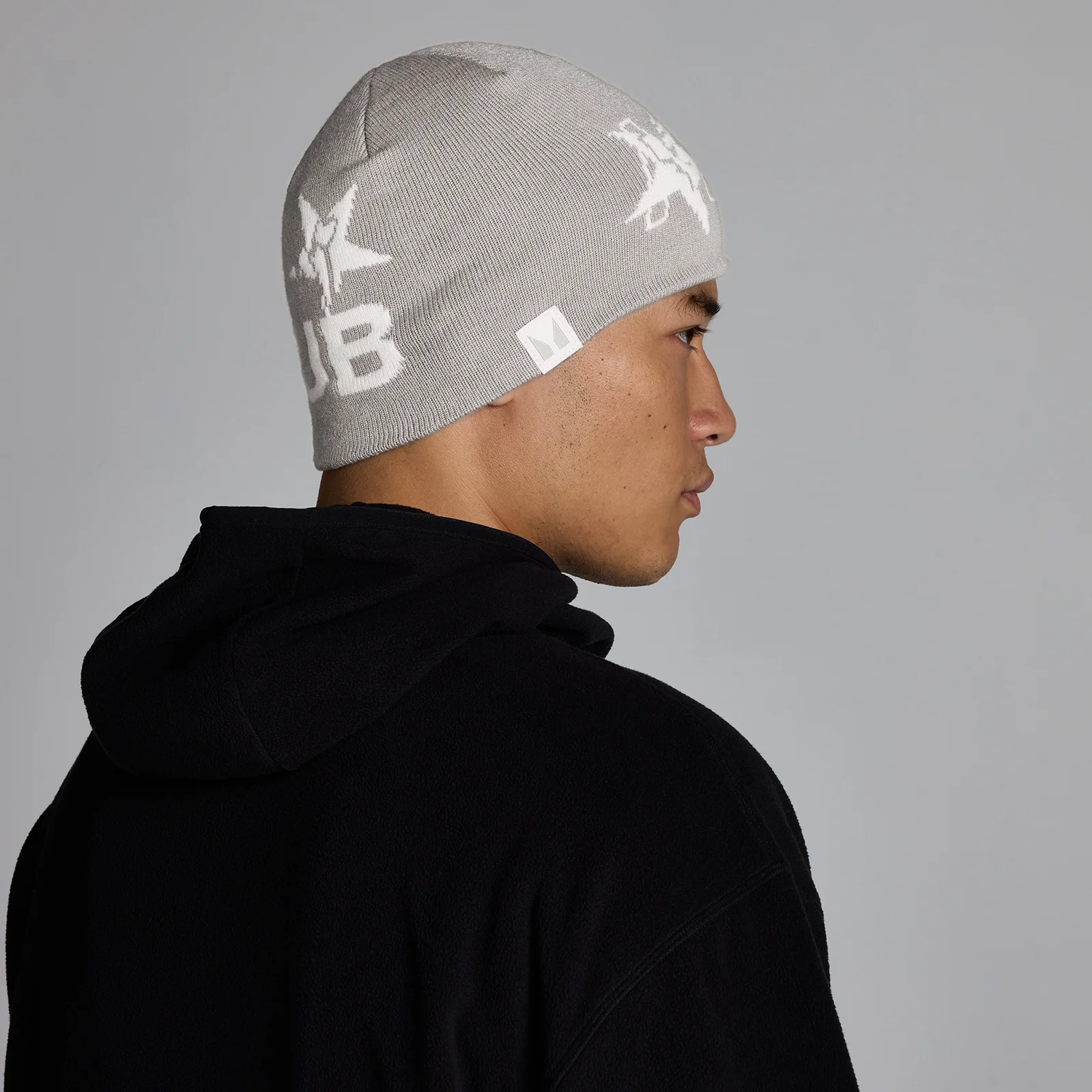 MP Move Club Graphic Beanie - Sustained Grey Image 2