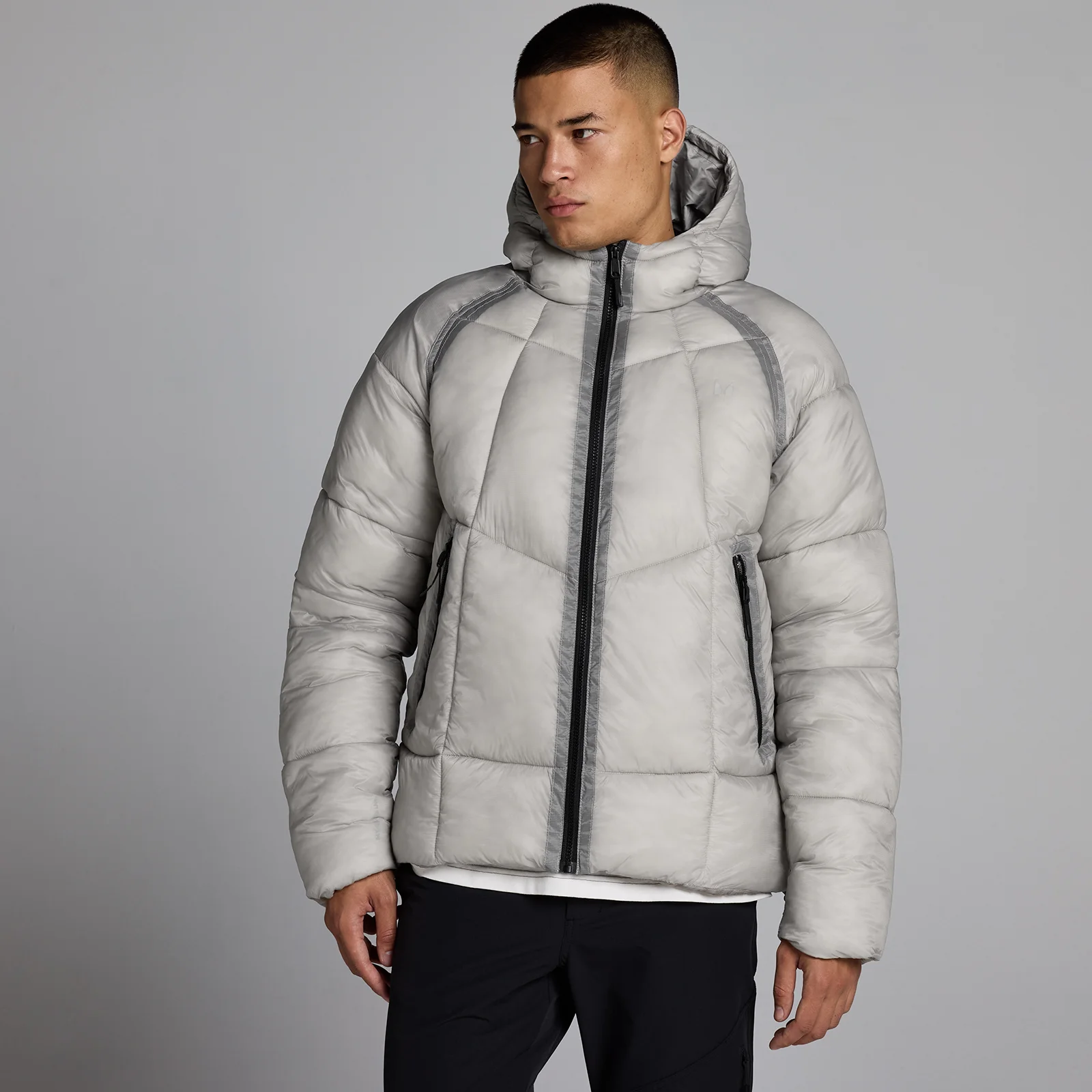 MP Men's Translucent Puffer - Sustained Grey - M Image 1