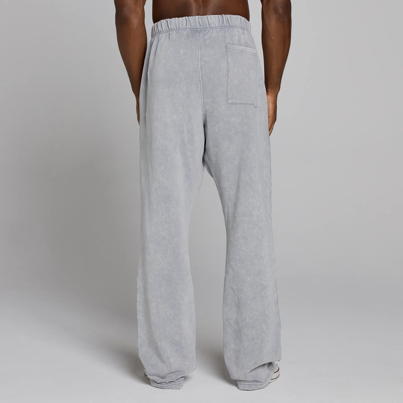 MP X Gold's Men's Washed Graphic Oversized Joggers - Steel Blue - M Image 4